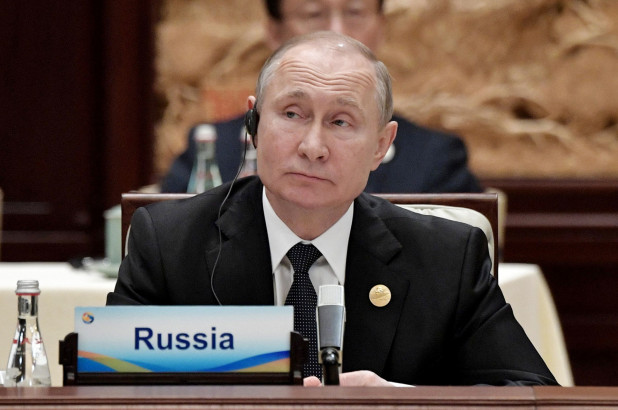Russia's president Vladimir Putin