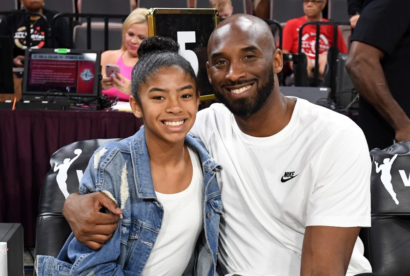 Basketball legend Kobe Bryant, Daughter 