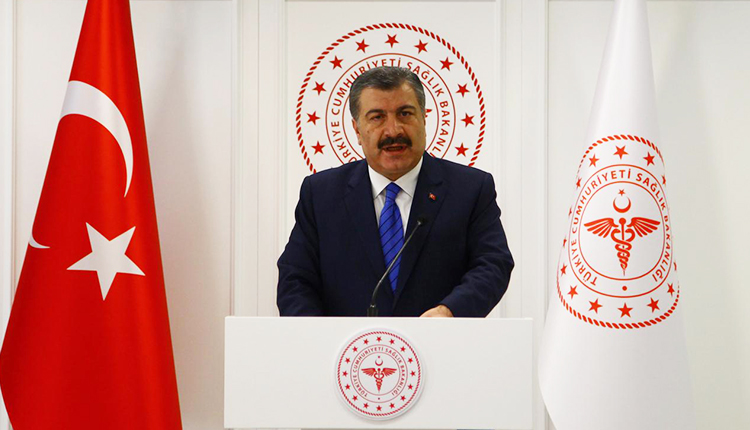Turkey’s health minister Fahrettin Koca