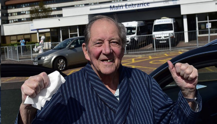 Scots grandad with one lung beats coronavirus after four week hospital battle