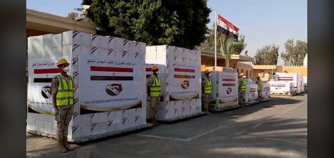Egypt sends four military aircraft with medical supplies to Sudan to fight coronavirus