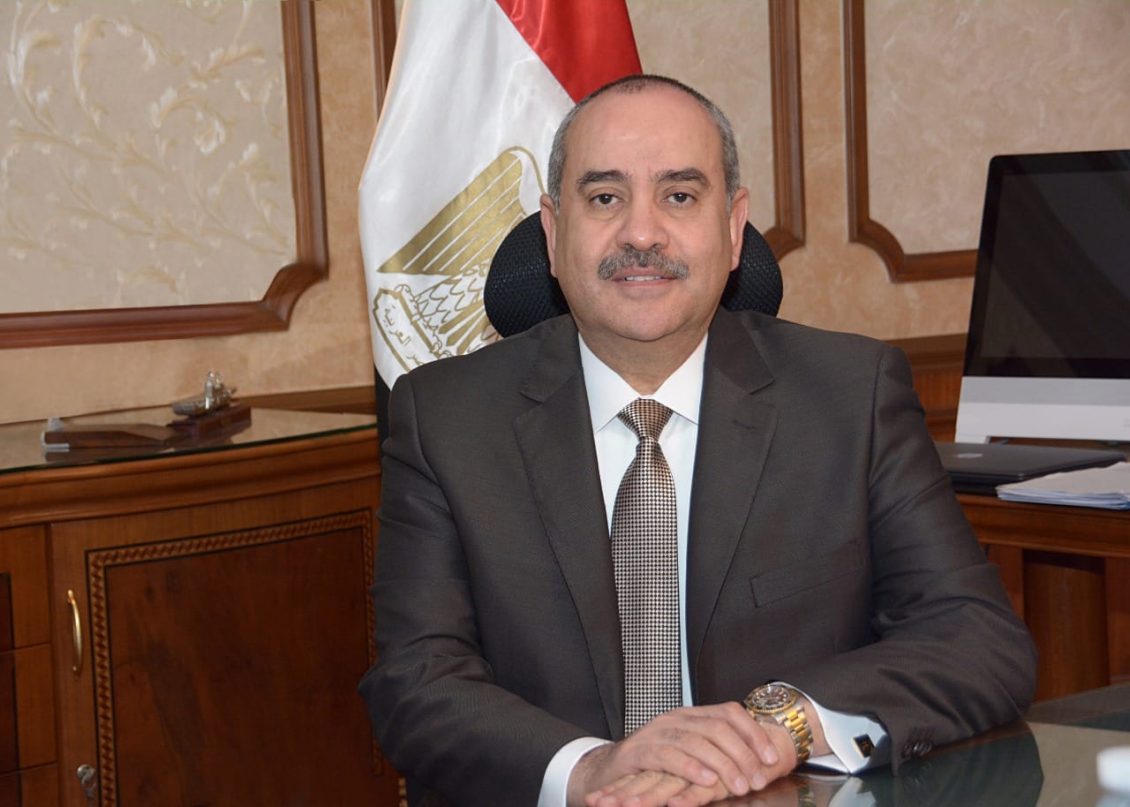 Egypt's Civil Aviation Minister Mohamed Manar Enaba