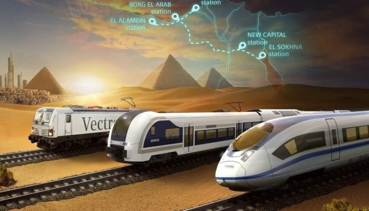 Egypt high-speed electric rail