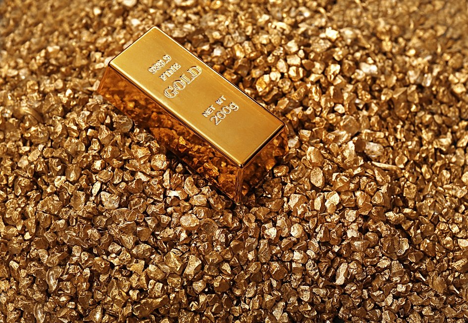 Gold ends more than 2% lower as market sentiment improves