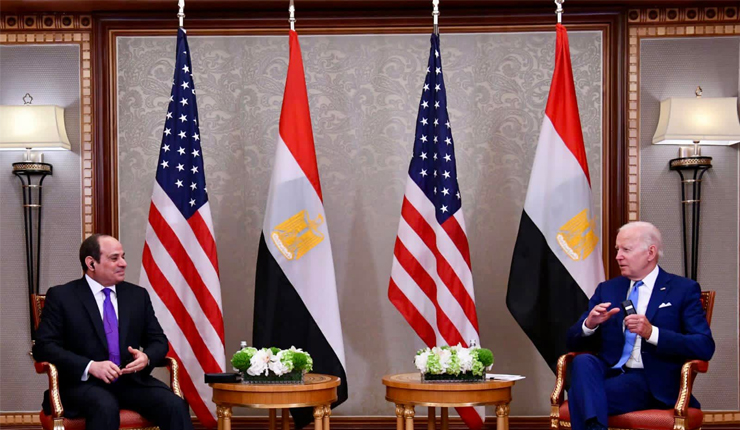 Sisi, Biden discuss cooperation between two countries