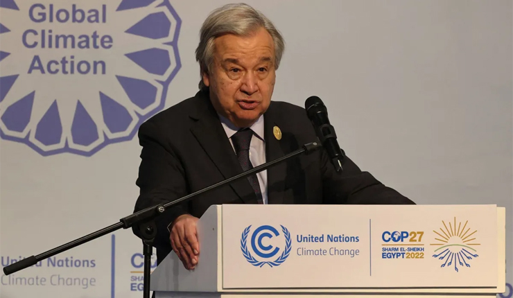 Antonio Guterres at COP27