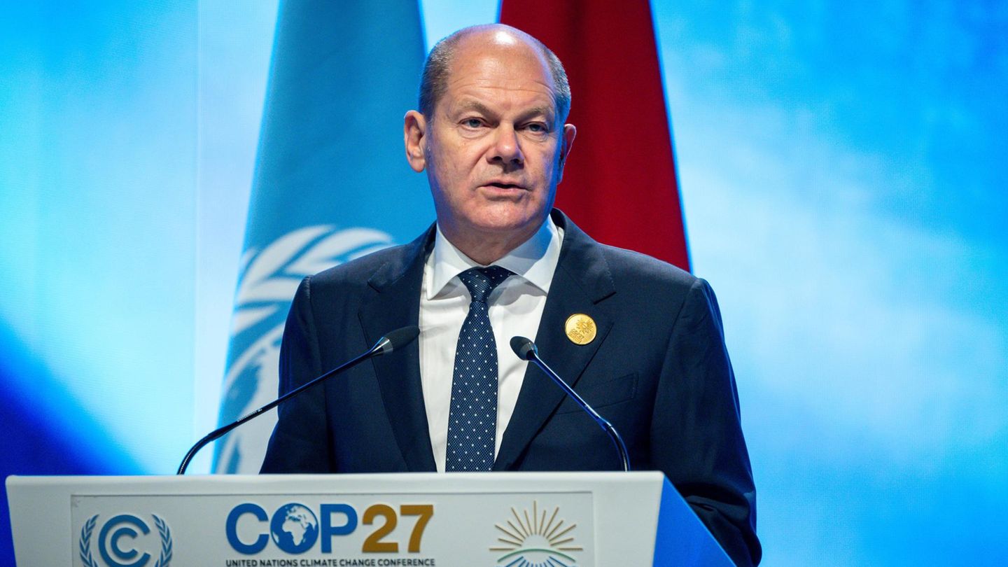 Germany’s Federal Chancellor Olaf Scholz COP27