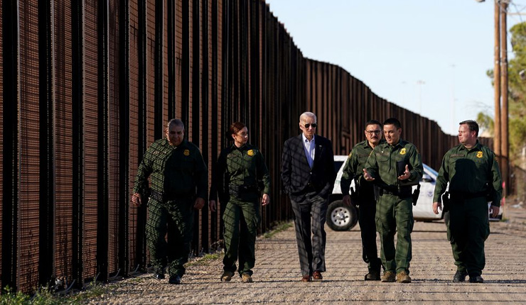 Biden visits U.S.-Mexico border