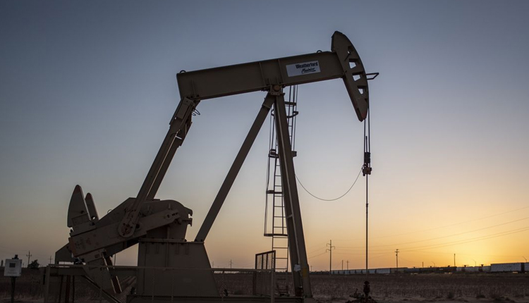 An oil pump jack in Midland, Texas, US, on Thursday, April 7, 2022