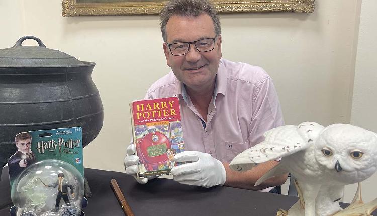Rare 1st edition Harry Potter and the philosopher's stone edition auctioned by Richard Winterton Auctioneers’ Antiques