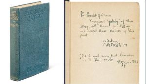 Charlie Watts's The Great Gatsby signed first edition