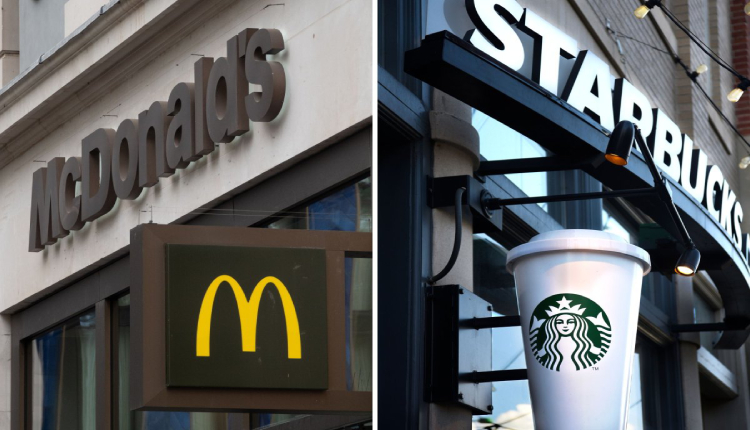 McDonald's and Starbucks brands face boycotts