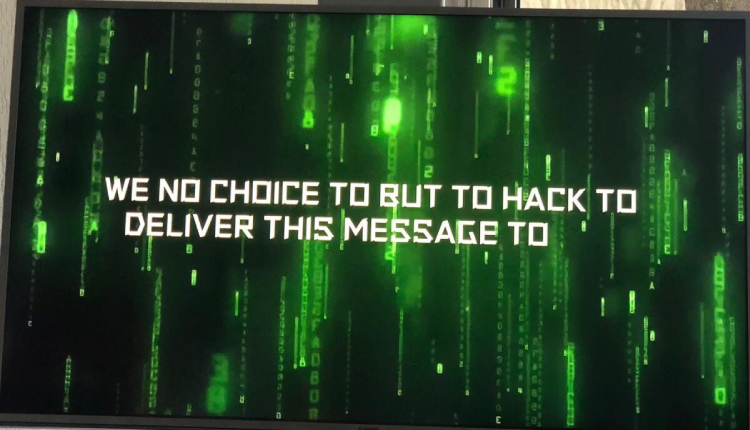 Cyberattack in UAE