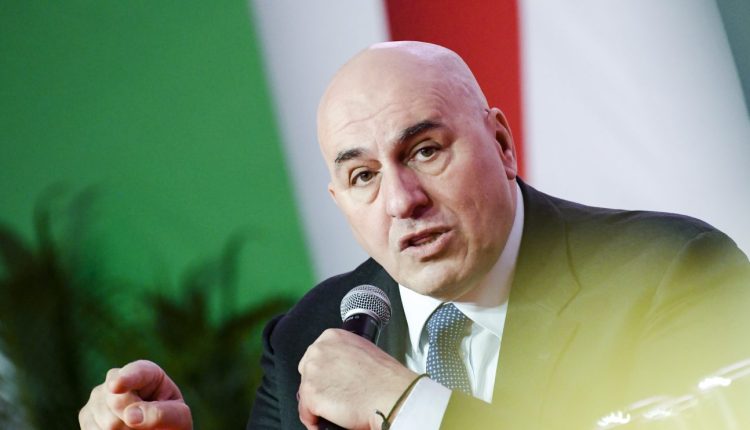 Italian Defence Minister Guido Crosetto