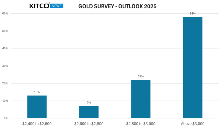 Kitco forecasts gold prices to record new highs in 2025