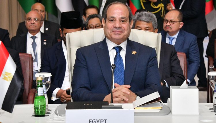 Sisi Egypt Israel Qatar Palestine