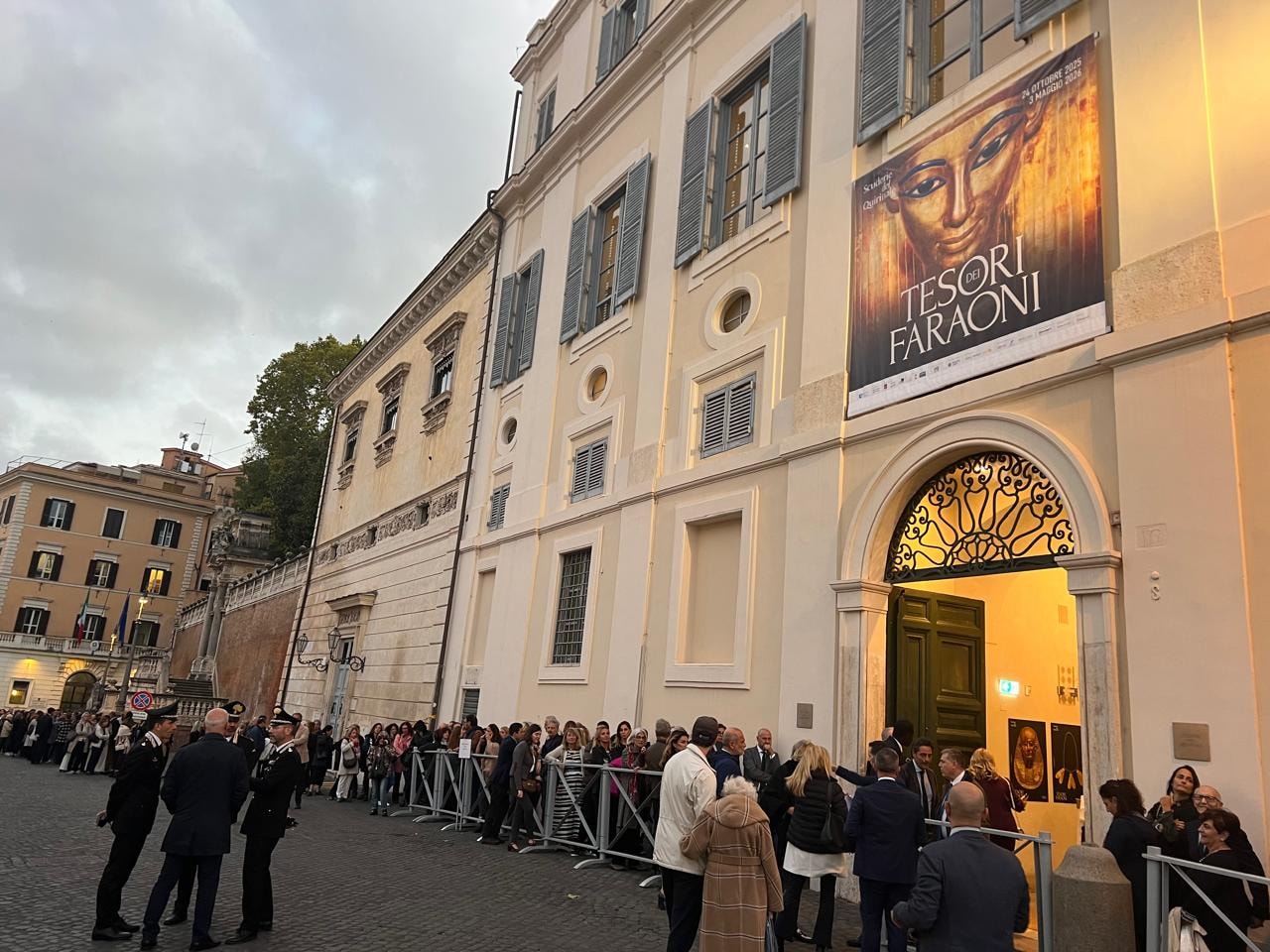 Treasures of Egypt Exhibition in Rome