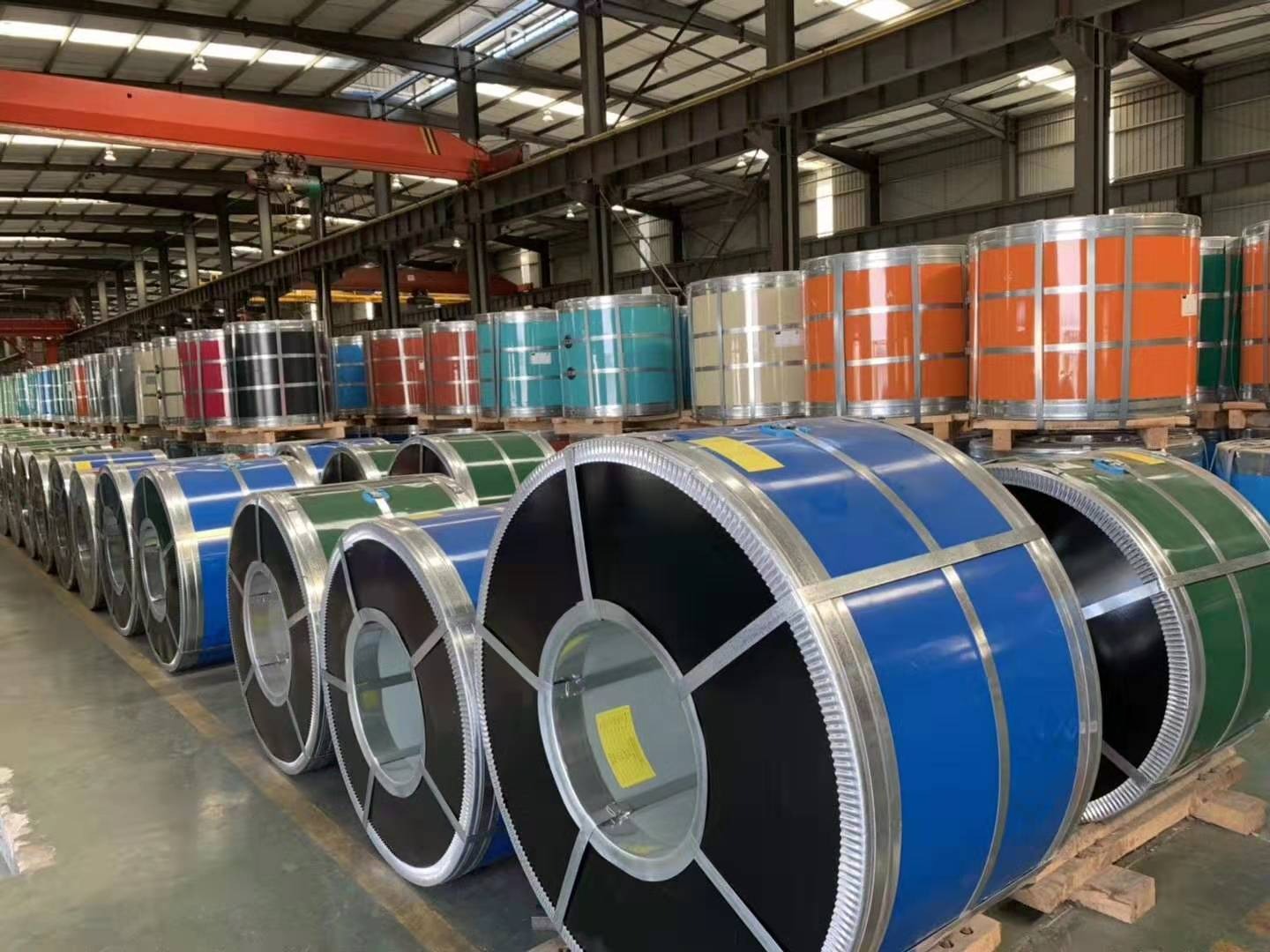 cold-rolled, galvanised, and colour-coated steel sheets