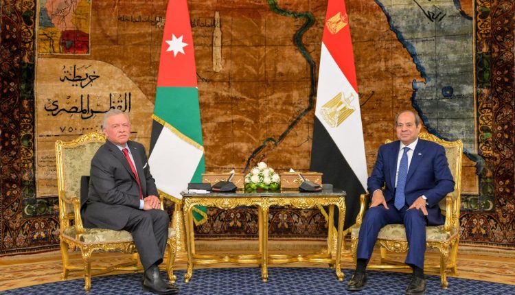 Egypt Jordan leaders