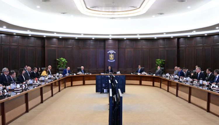 Egypt Cabinet meeting Damietta fire