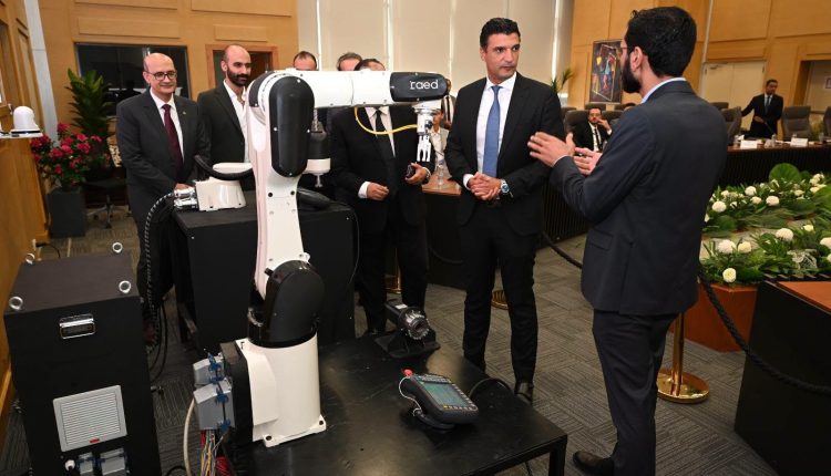 Egypt's first industrial robot